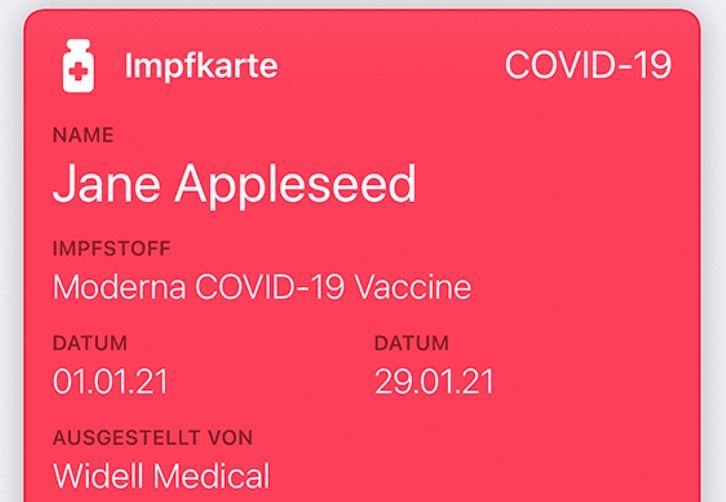 Impfzertifikat ab sofort ohne Umwege in die Apple Wallet importieren ...