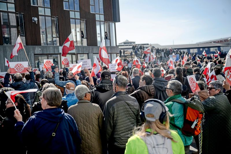 Proteste in Nuuk vor neuer US-Vertretung in Grönland