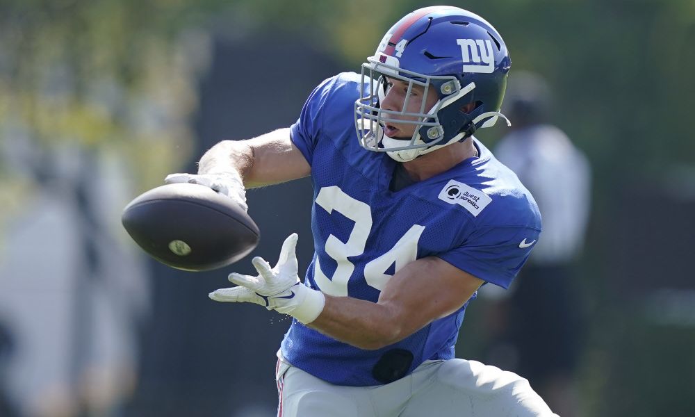 Giants Re-Signing RB Sandro Platzgummer To Practice Squad 