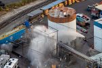 Drohendes Chemieunglück in Kalifornien: Tank erhitzt sich weiter Der Tank, gefüllt mit einer hochgiftigen und leicht entzündbaren Chemikalie, droht zu explodieren
