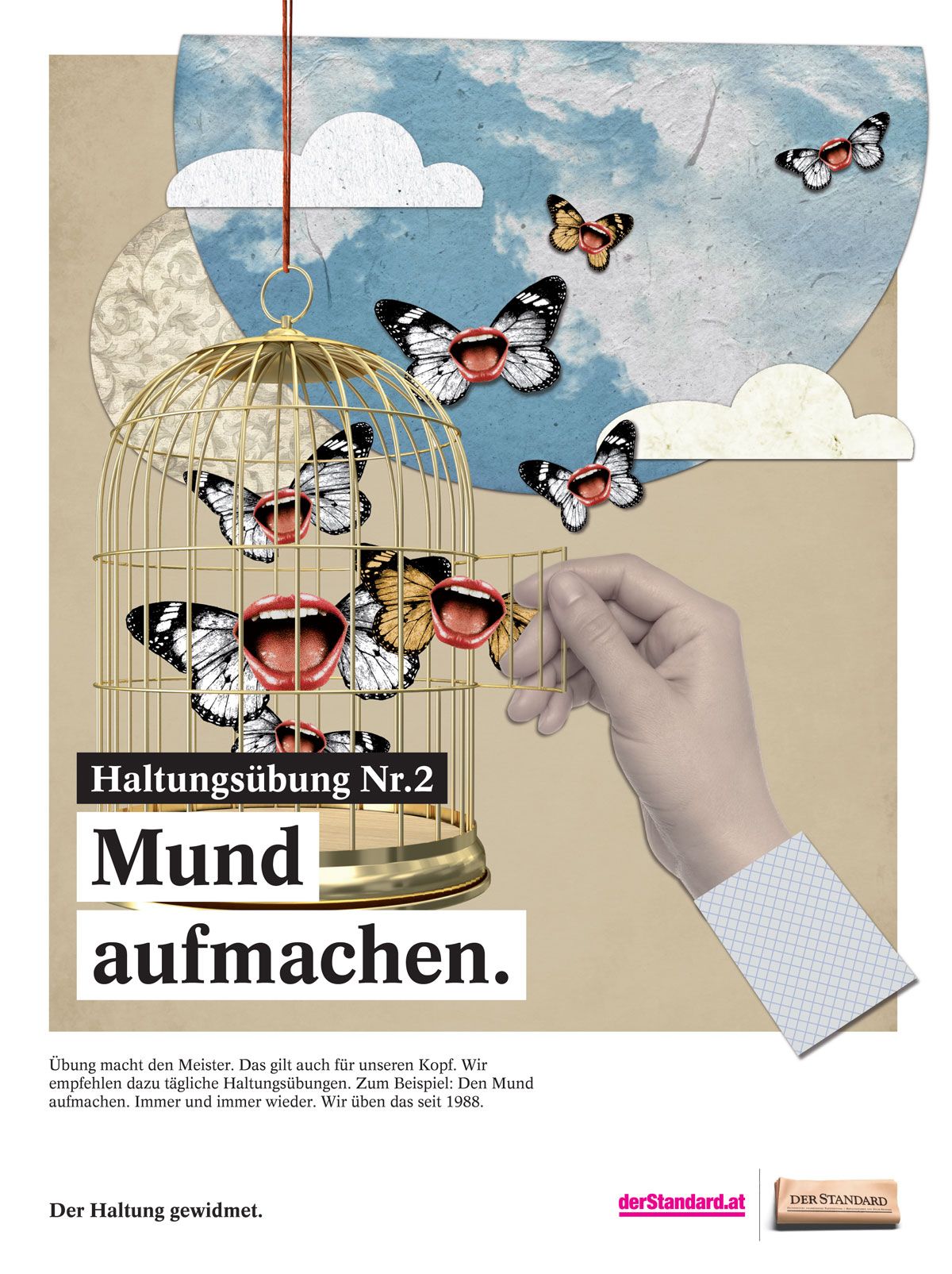 STANDARD Widmet Neue Werbekampagne Der Haltung - Werbung - DerStandard ...