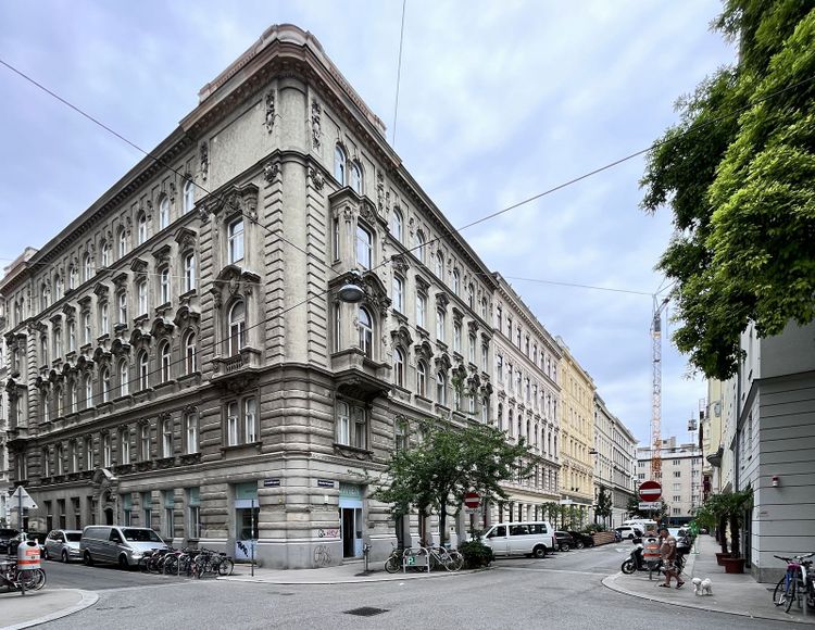 Zinshäuser in Wiens 4. Bezirk.