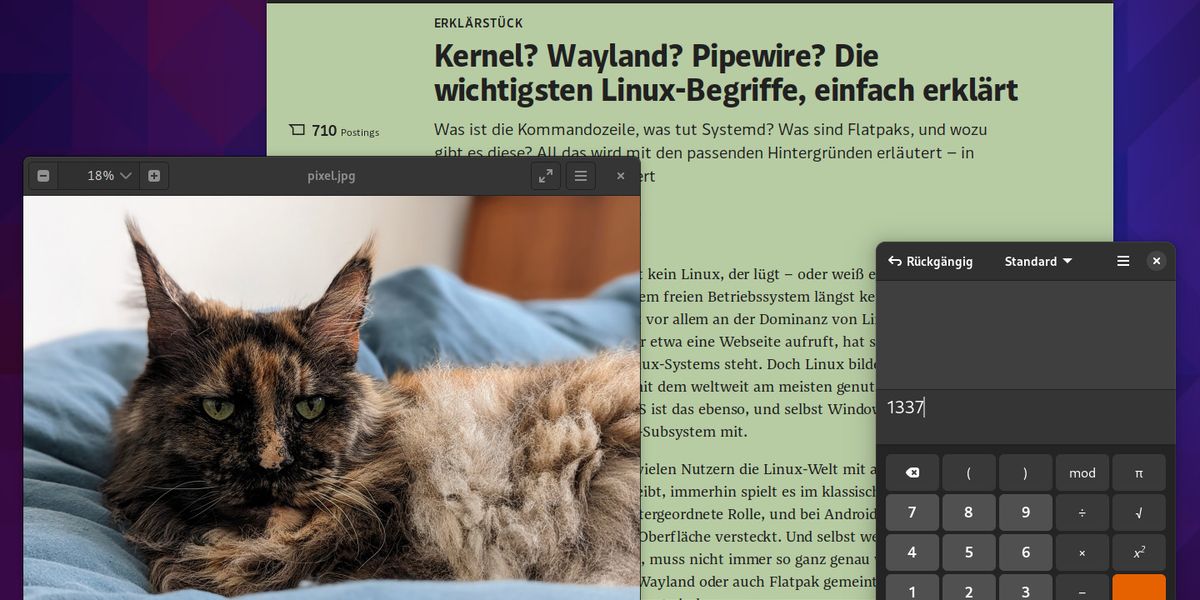 GNOME 44 ist da: Viel Feinschliff macht den Linux-Desktop besser