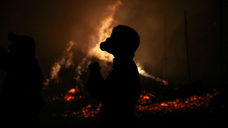 Tausende Menschen fliehen vor Waldbränden