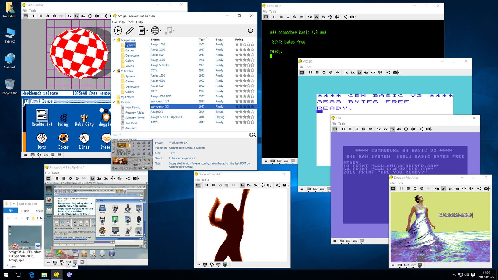 Neue C64 und AmigaEmulatoren verwandeln WindowsPC zur RetroGamingMaschine Retro Games