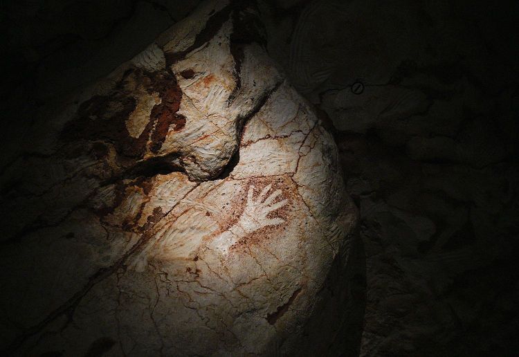 Cosquer-Höhle, Hände, Zeichnungen, Steinzeit