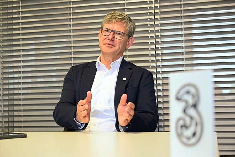Rudolf Schrefl, CEO von Hutchison Drei Austria