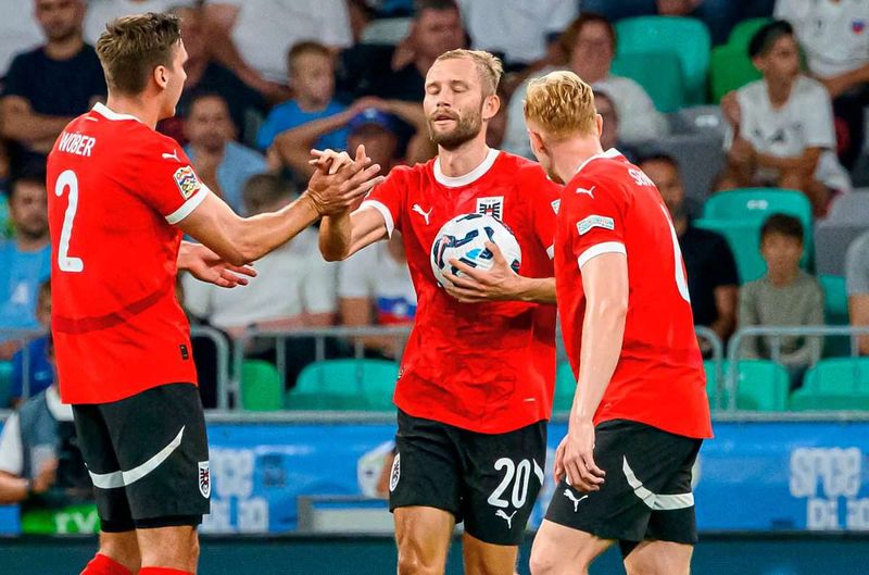 Österreichs Fußballteam startet mit einem 1:1 gegen Slowenien in die Nations League