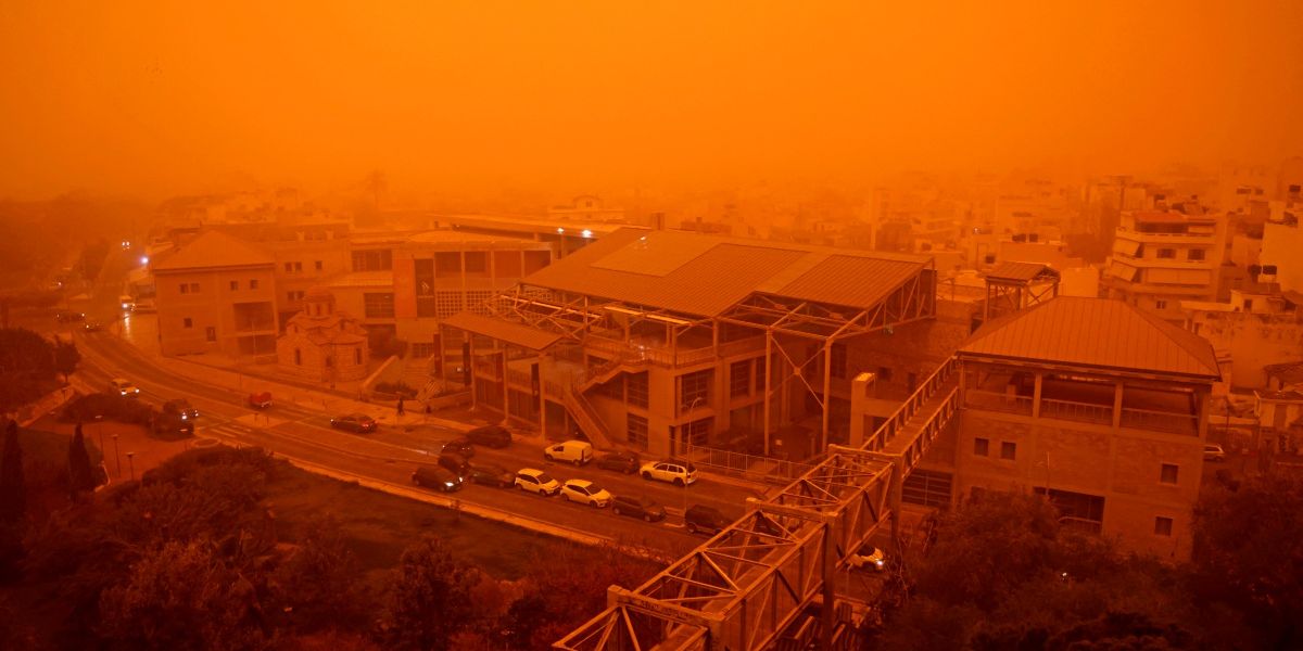 Immer mehr Sahara-Sand belastet die Luft in Europa