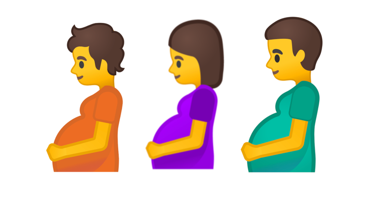 Apple bringt schwangeren Mann als Emoji und erntet Shitstorm - Netzpolitik  -  › Web