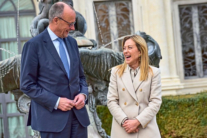 Meloni weist Trump zurück, Merz ist nun ihr strategisch besserer Partner