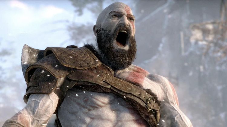 Das Bild zeigt Kratos aus 