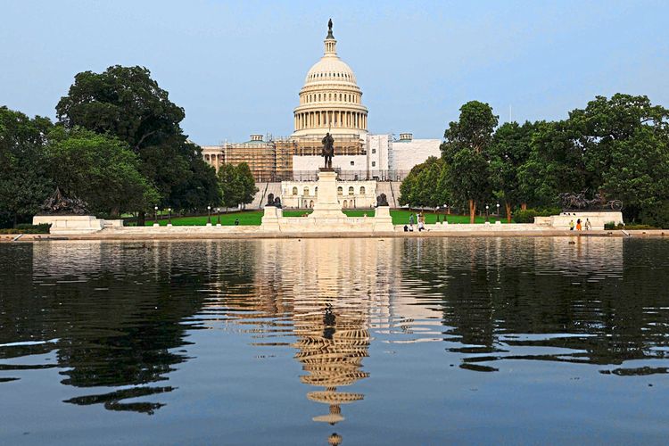 Das US-Kapitol in Washington, DC.
