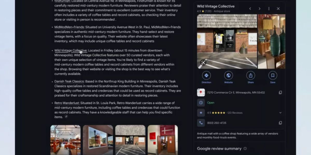 The big overhaul begins: Google's own AI search engine goes public
