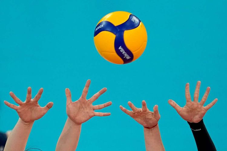 Volleyball Hände Ball