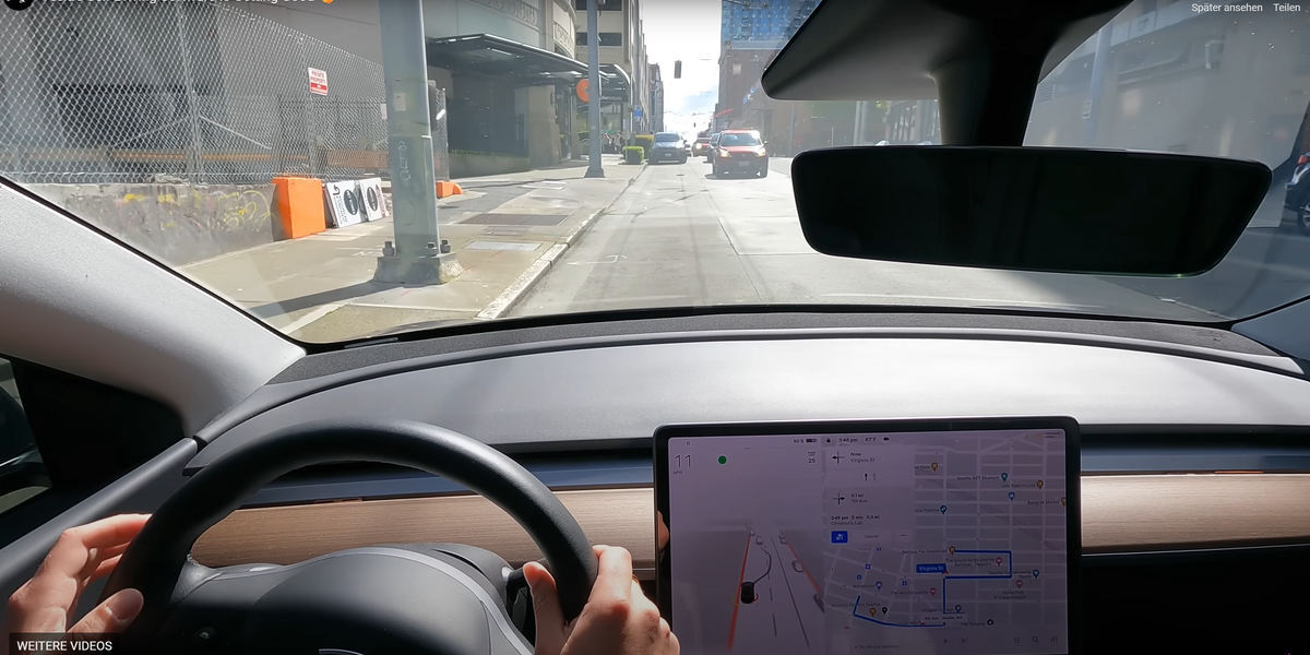 "Full Self-Driving": Video zeigt, wie Tesla-Autopilot in Gegenverkehr steuert