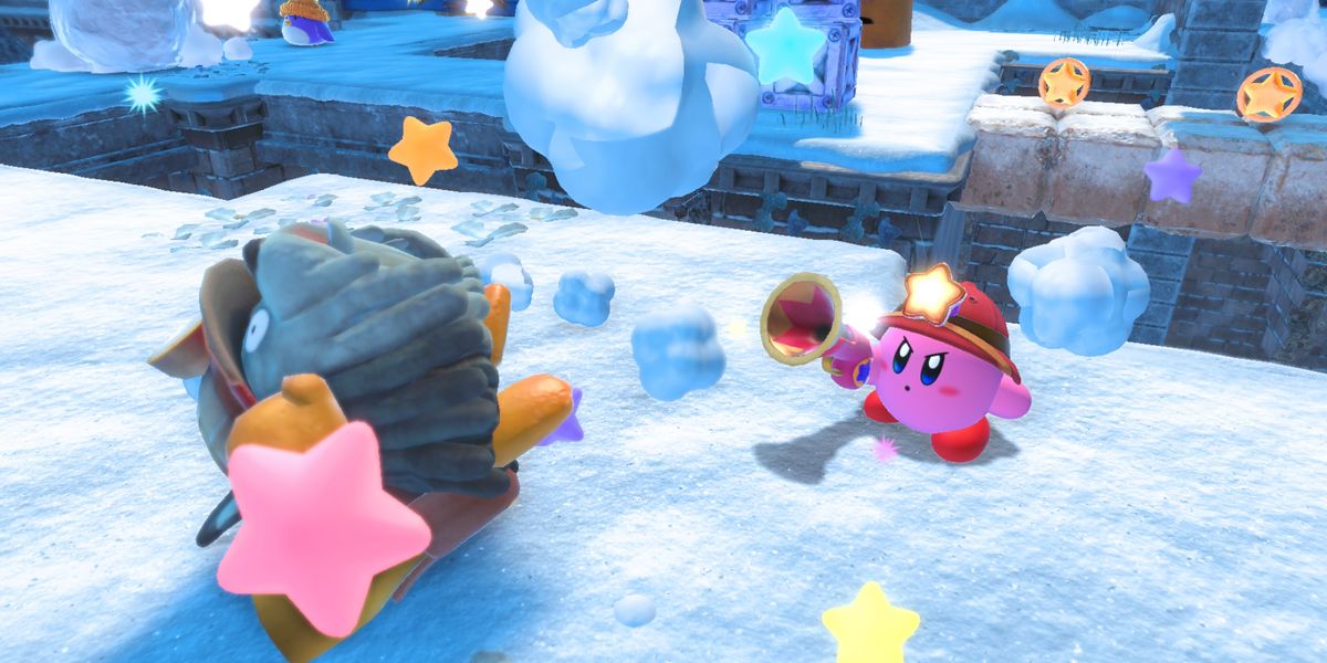 Kirby und das vergessene Land im Test: Am Schwierigkeitsgrad verschluckt -  Games-Rezensionen -  › Web