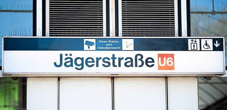 U-Bahn-Station Jägerstraße