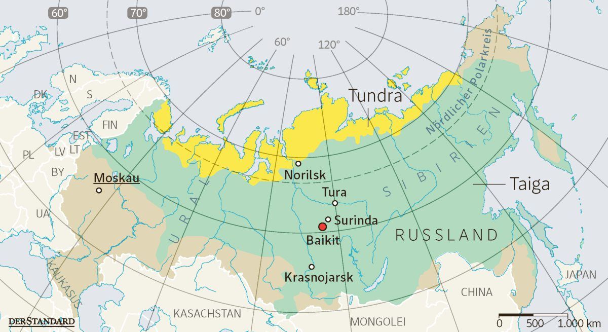 Der Klimawandel taut Russlands hohen Norden auf - Russland