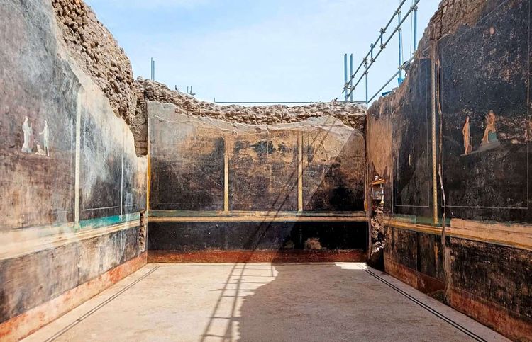 Pompeji, Ausgrabungen, Bankettsaal