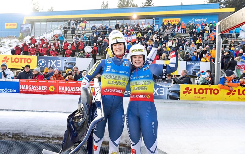 Doppelsitzer Egle/Kipp mit nächstem Sieg, Biathlon-Mixed-Teams jeweils Siebente