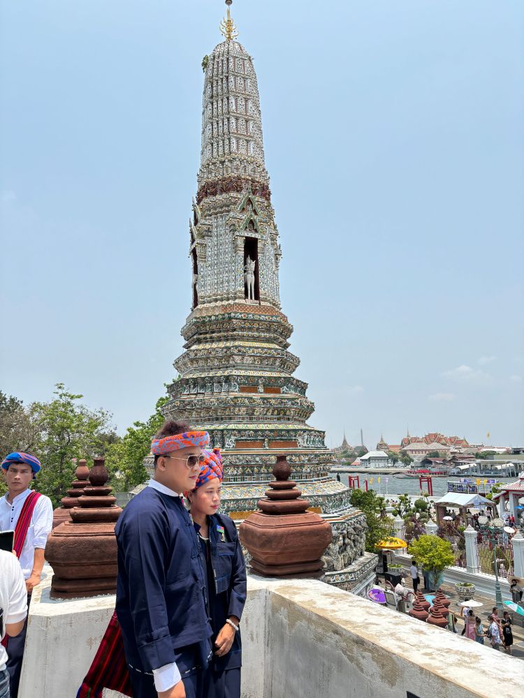 Wat Arun, Bangkok. April 2024 