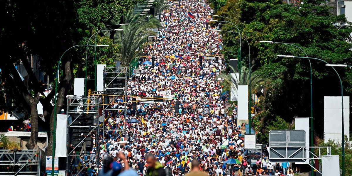 VenezuelaKrise Kurz sicherte MaduroGegner Unterstützung zu