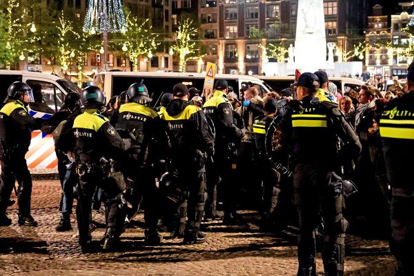 Pro-Palestinian demonstrators arrested in Amsterdam – Middle East conflict