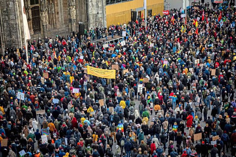 Tausende demonstrierten in Ulm