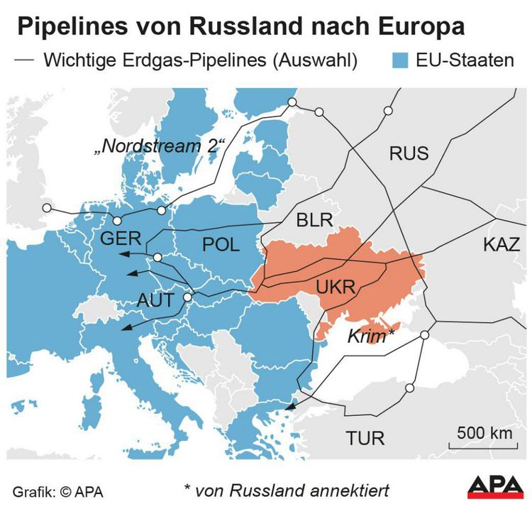 Import-Stopp für russisches Öl und Gas: Jetzt muss die EU zeigen, was sie  kann - [GEO]