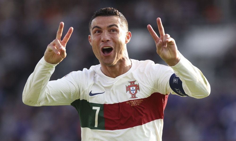 Cristiano Ronaldo Nets 123rd International Goal as Portugal Leads Group J