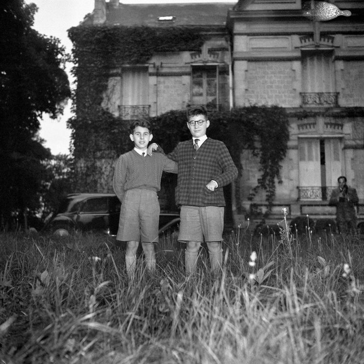 Gerald und Robert Finaly im Jahr 1953.