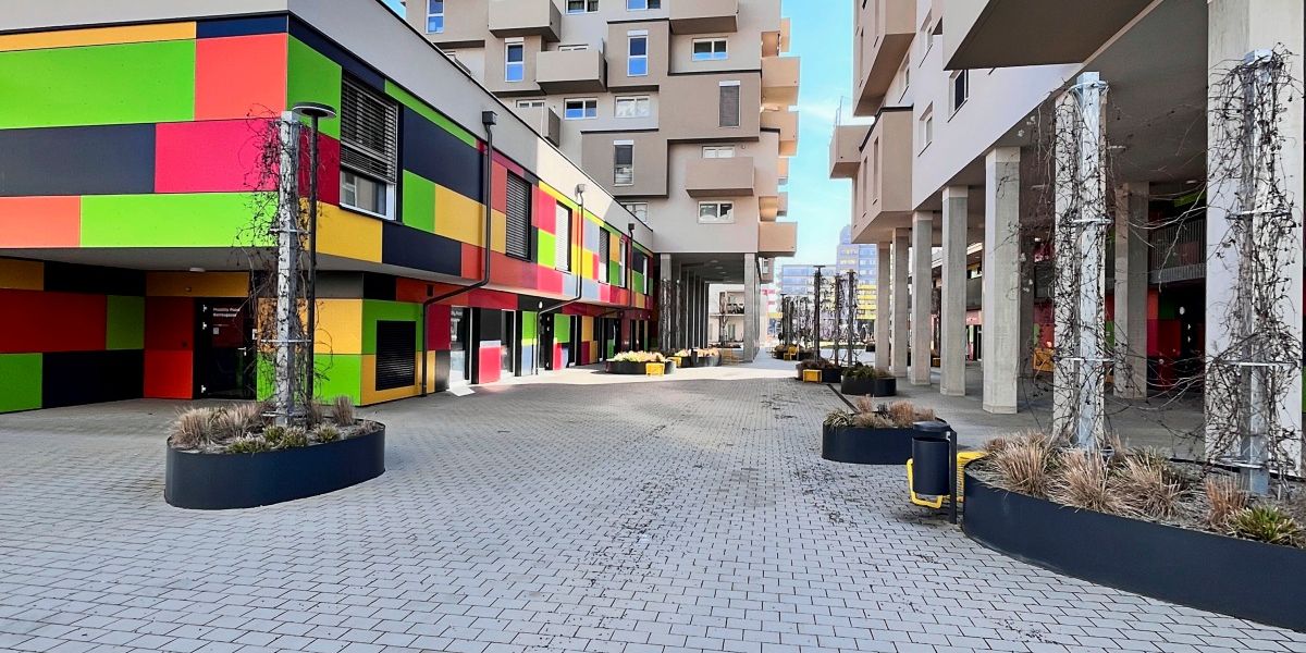 Ein Streifzug durch das neue Wiener Stadtquartier Berresgasse ...