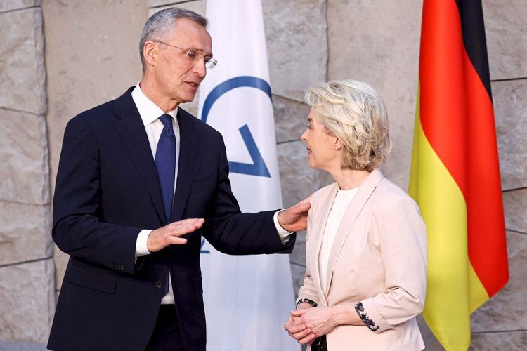 Nato-Generalsekretär Jens Stoltenberg und EU-Kommissionspräsidentin Ursula von der Leyen.