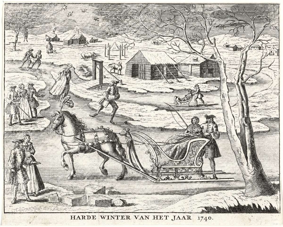 Das Jahr 1740 war in Mitteleuropa das kälteste der letzten Jahrhunderte
