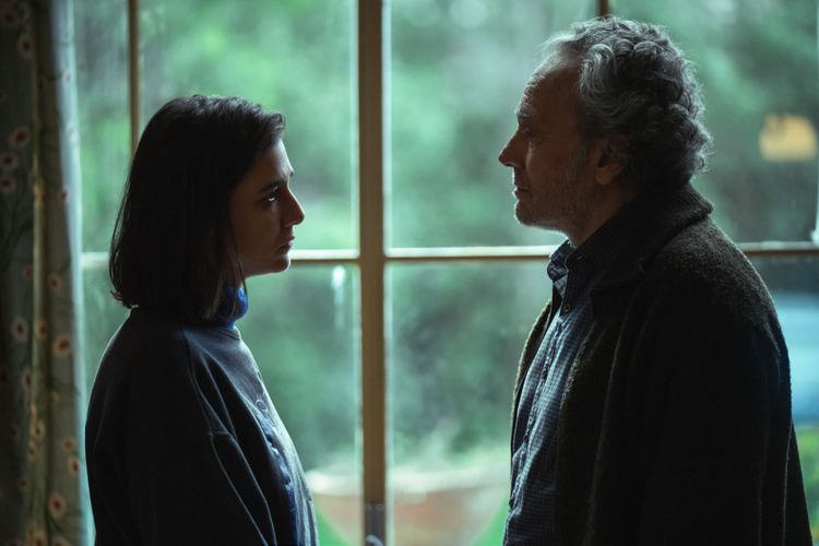 Stéphanie Magnin als Ruth und Jose Coronado as ihr Vater Martín in 