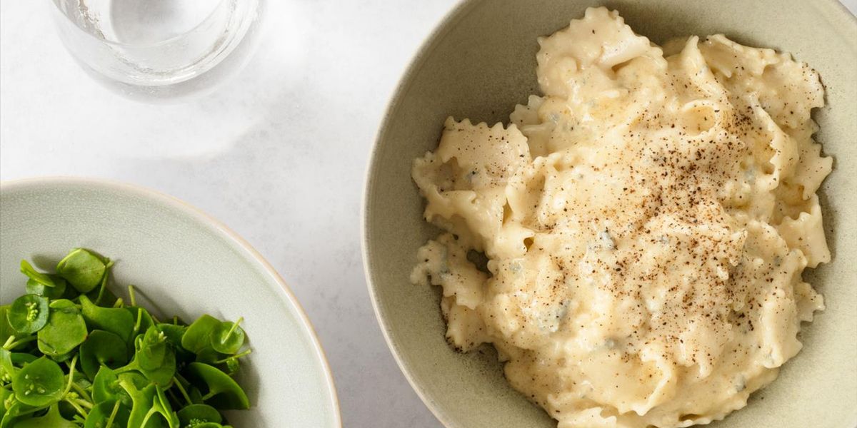 Quattro Formaggi – aber als Pasta: Reginette mit Vier-Käse-Sauce ...