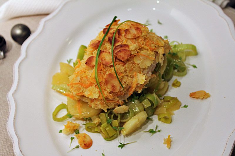 Rezept: Karpfenfilet mit Karotten-Mandel-Kruste - Weihnachten ...