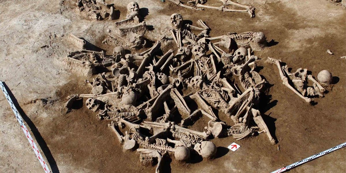 Chinesische Kämpfer aus einem rätselhaften Massengrab starben einen grausamen Tod