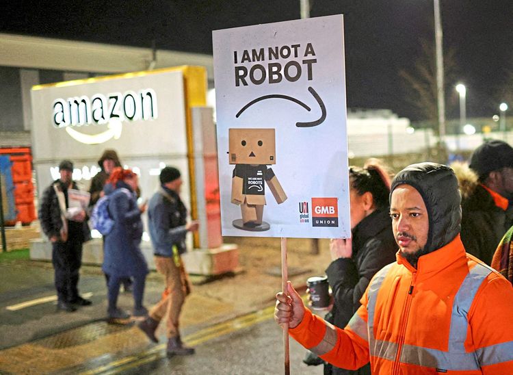 Amazon-Streik im britischen Coventry