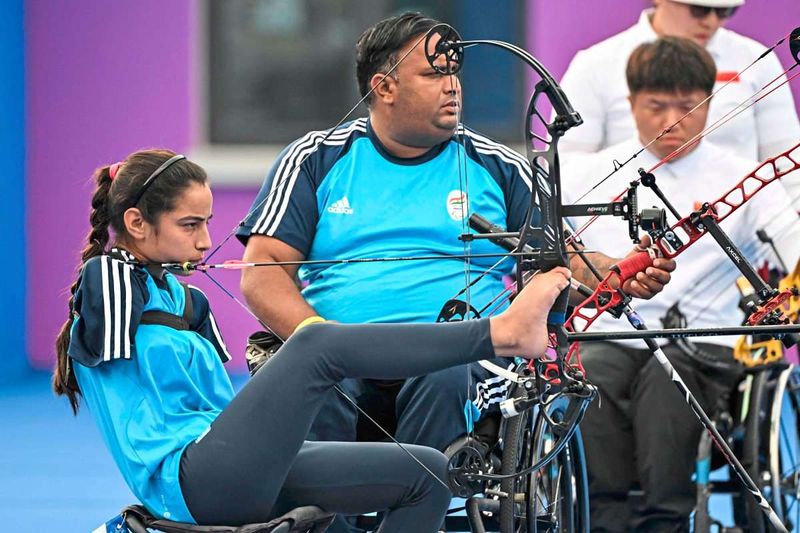 Indien hofft auf Paralympics-Gold für die armlose Bogenschützin Sheetal Devi