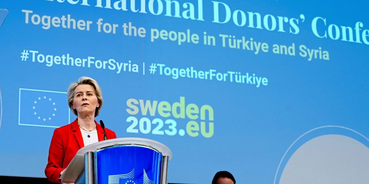 EU-Kommission gibt über eine Milliarde Euro für Wiederaufbau in Türkei und Syrien
