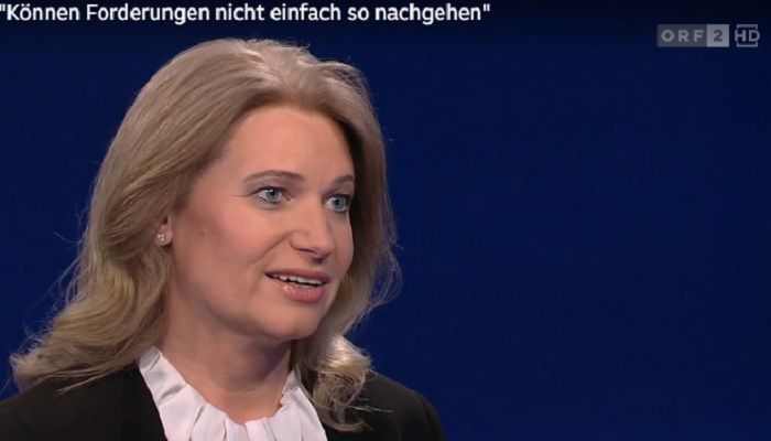 AUA-Vorstandsvorsitzende Annette Mann zu Gast im ORF in der 