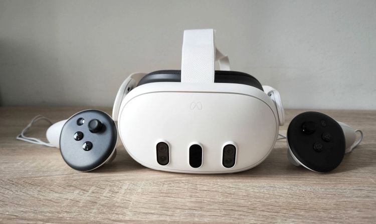 Produktfoto der VR/AR-Brille Meta Quest 3