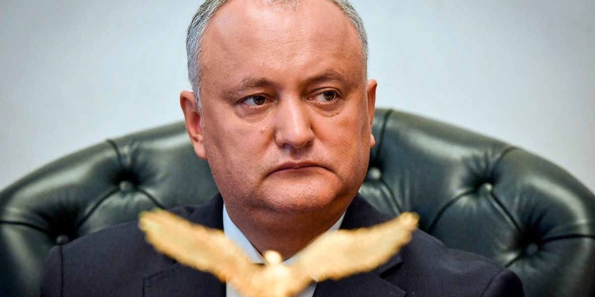 Moldauischer Ex-Präsident Dodon in Gewahrsam