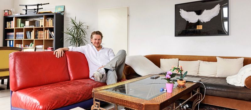 Lucas Fendrich: "Auf der roten Ledercouch ist schon der Falco gesessen"