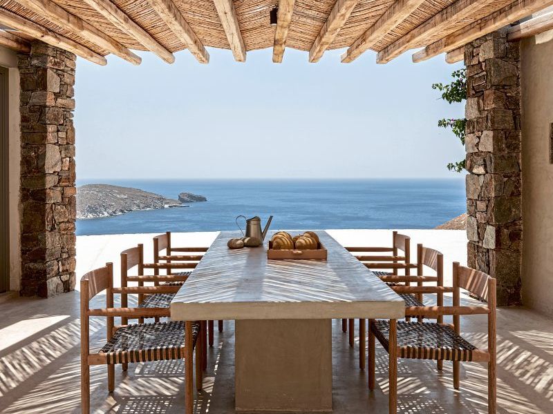 Mediterrane Wandbilder Set - 3x Griechische Insel Motive | Leinwand Druck Ohne Rahmen 50x70cm