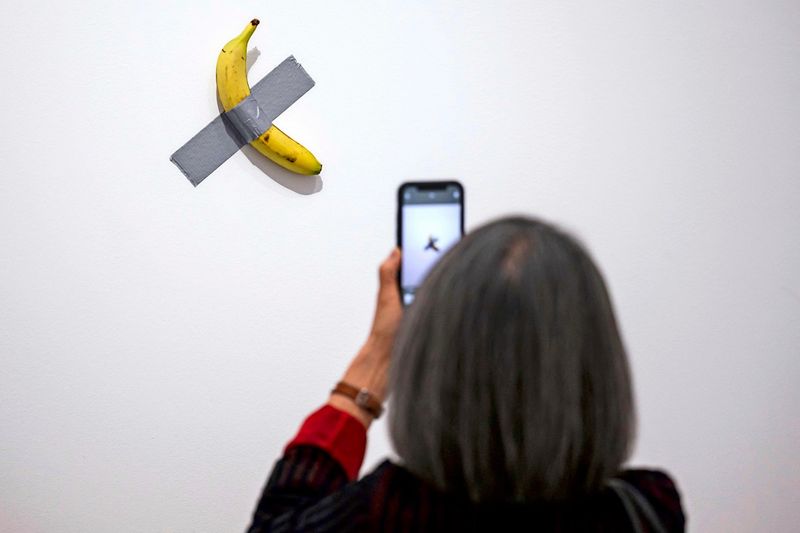 Berühmtes Kunstwerk: Banane diesmal nicht verspeist – dafür gestohlen