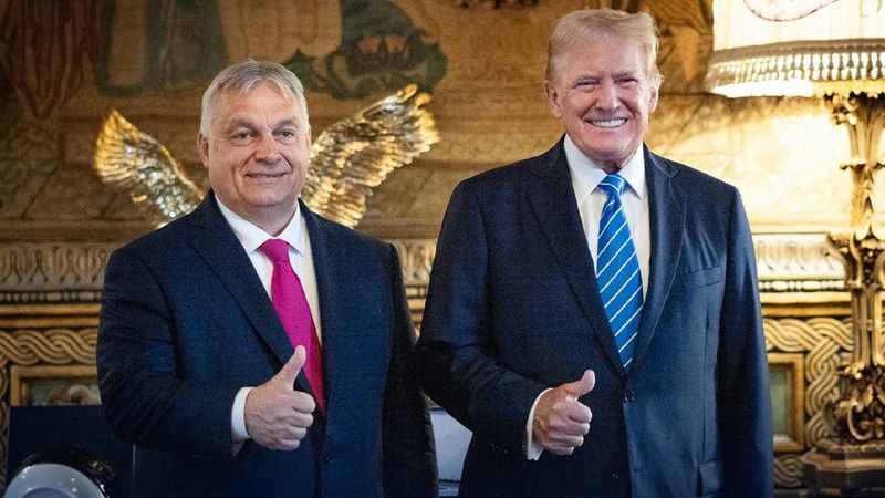 Orbán besuchte Trump in Florida