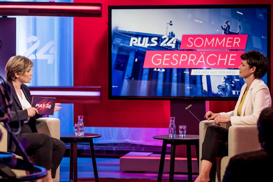 FPÖ Vor SPÖ: 104.000 Zuschauer Bei Puls 4-"Sommergespräch" Mit Norbert ...